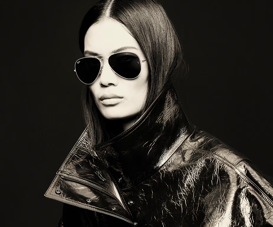 AVIATOR FLASH LENSES | Blue Polarized