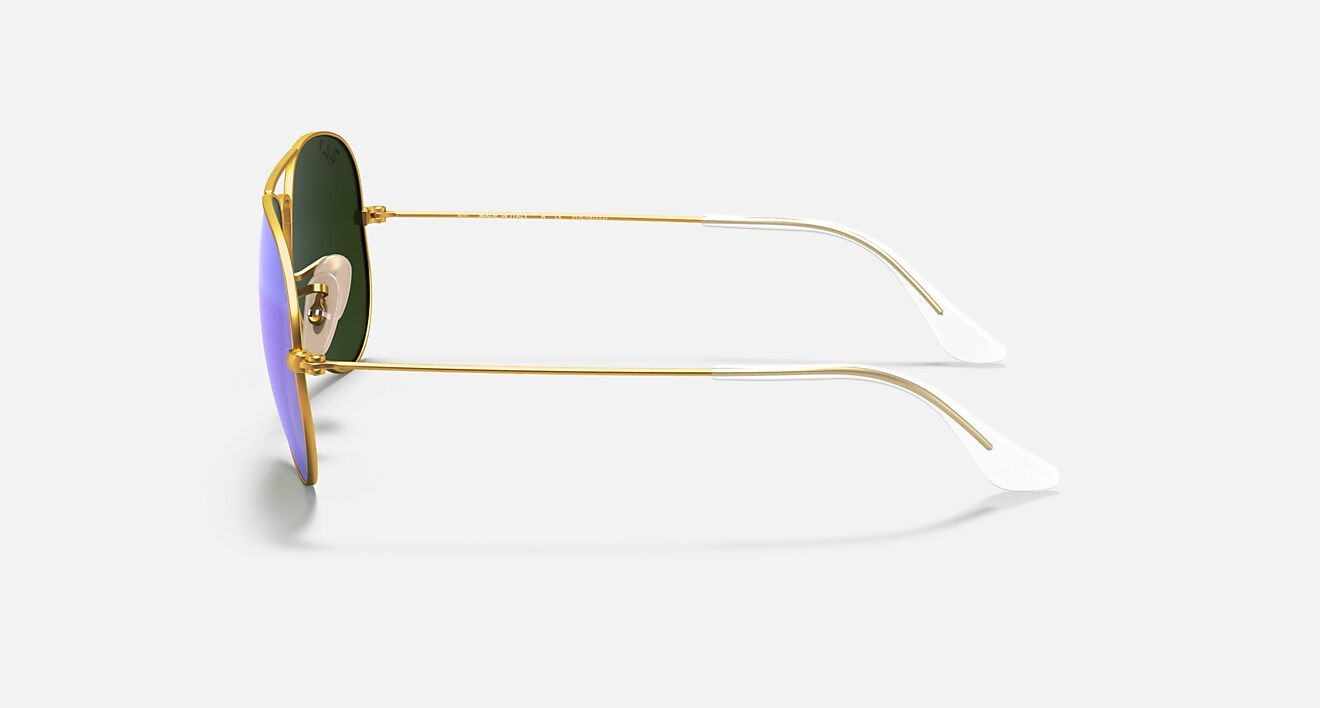 AVIATOR FLASH LENSES | Blue Polarized