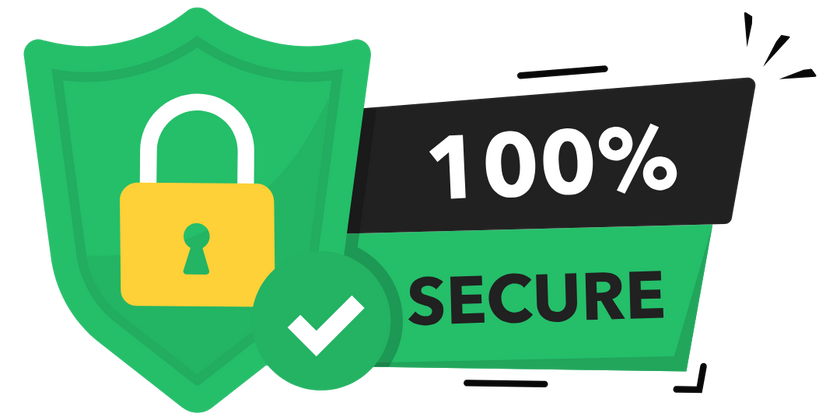 Trust secure badge